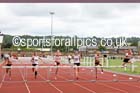 Womens under-20s 100 metres hurdles, EAP International Combined Events, Hexham Northumberland. Photo: David T. Hewitson/Sports for All Pics